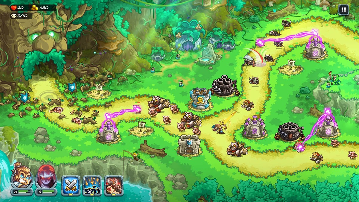 Kingdom Rush: Alliance TD: multiplayer lanes and alliance towers in the KR universe